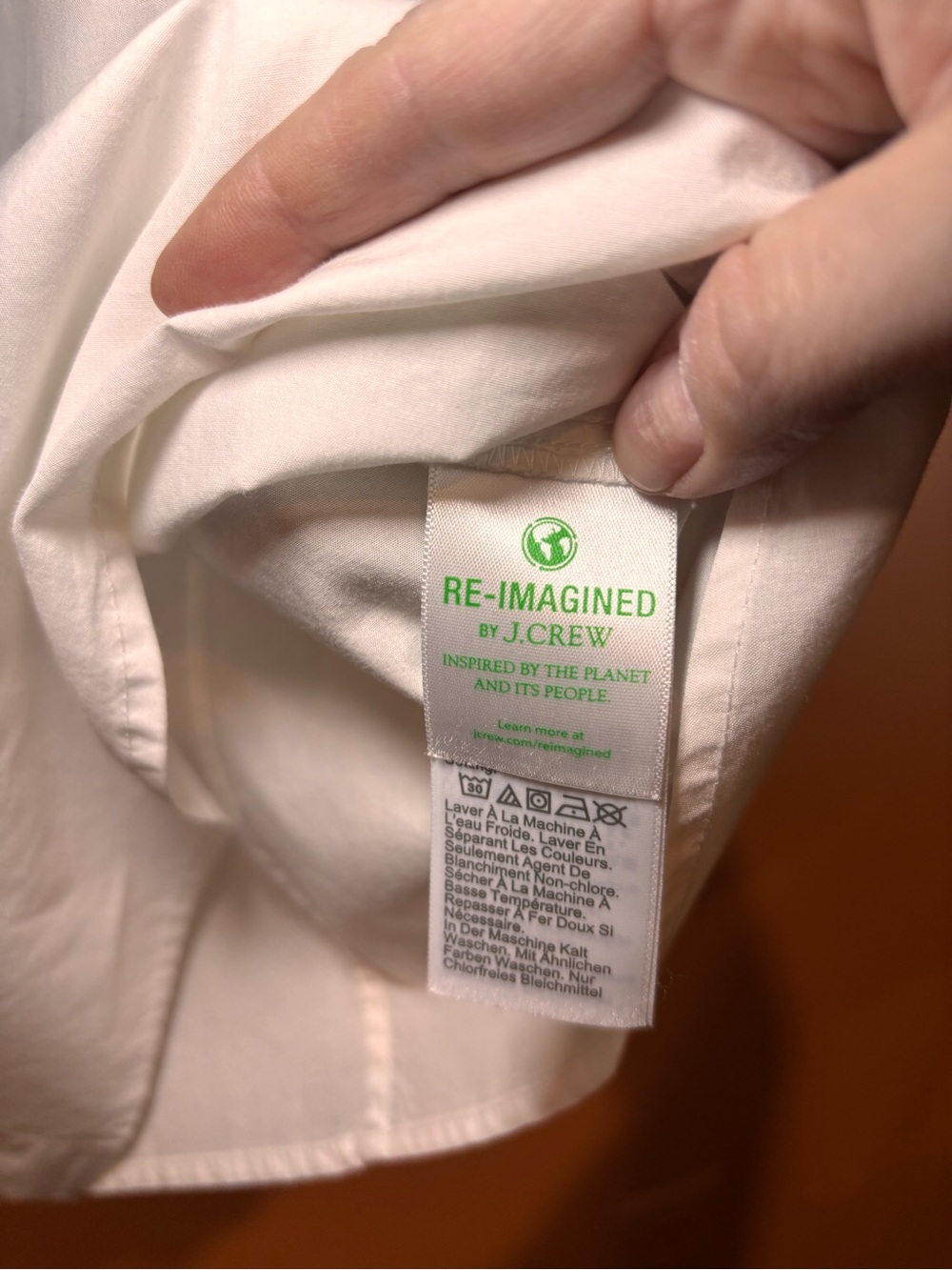 J. Crew Women White Button-Up Shirt - Picture 5 of 12